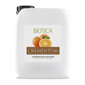 BIOTICA Concime Biologico Liquido per Agrumi – 5 Litri - CREMENTUM Fertilizzante specifico per Piante di Limone, Mandarino, Pompelmo ed Agrumi in genere - Consentito in Agricoltura Biologica