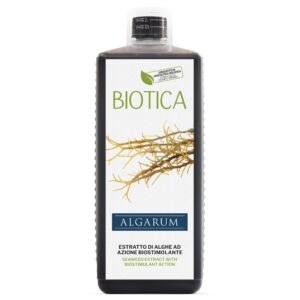BIOTICA Estratto di alghe ad azione biostimolante per piante orticole, ornamentali e da frutto - 1 Litro -  ALGARUM -   (Consentito in agricoltura biologica)